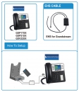 Grandstream EHS Headset Adapter für JABRA (Jabra PRO 920, PRO 9450, PRO 9470 und  andere mit DHSG Software)